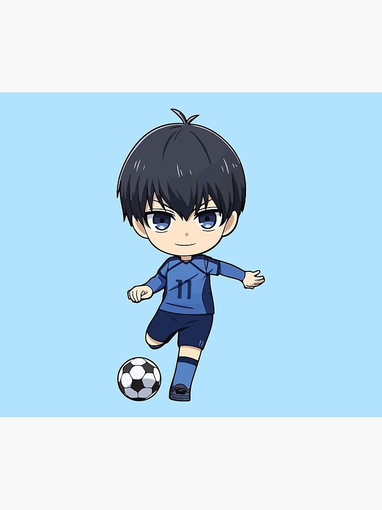 Yoichi Isagi Chibi Blue Lock Throw Pillow - Image 2