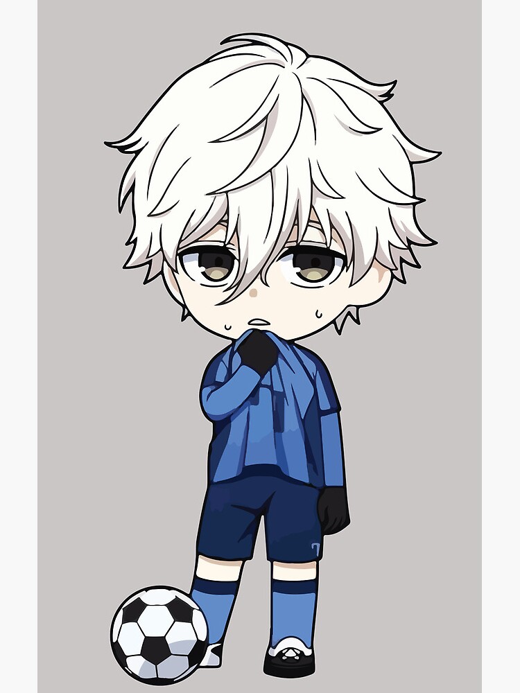 Seishiro Nagi Blue Lock Anime Shower Curtain - Image 2
