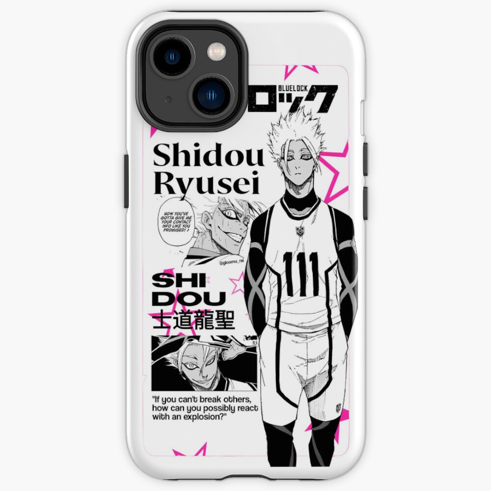 Blue Lock Shidou Ryusei Anime Iphone Case