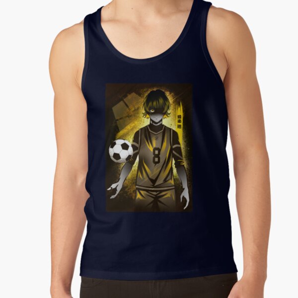 Attack Of Silhouette Bowl Cut Bachira Tank Top - Image 5