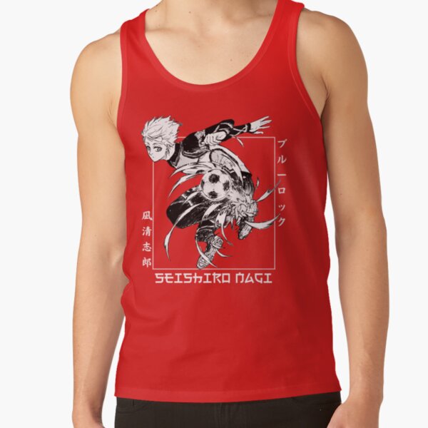 Blue Lock Seishiro Nagi Tank Top - Image 4