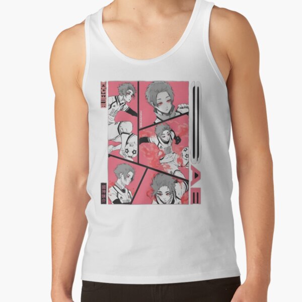 Sae Itoshi Anime Blue Lock Tank Top - Image 2