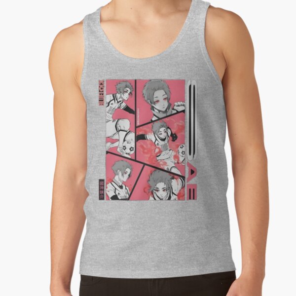 Sae Itoshi Anime Blue Lock Tank Top - Image 3
