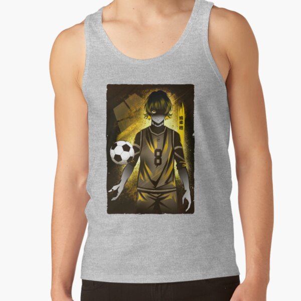 Attack Of Silhouette Bowl Cut Bachira Tank Top - Image 3
