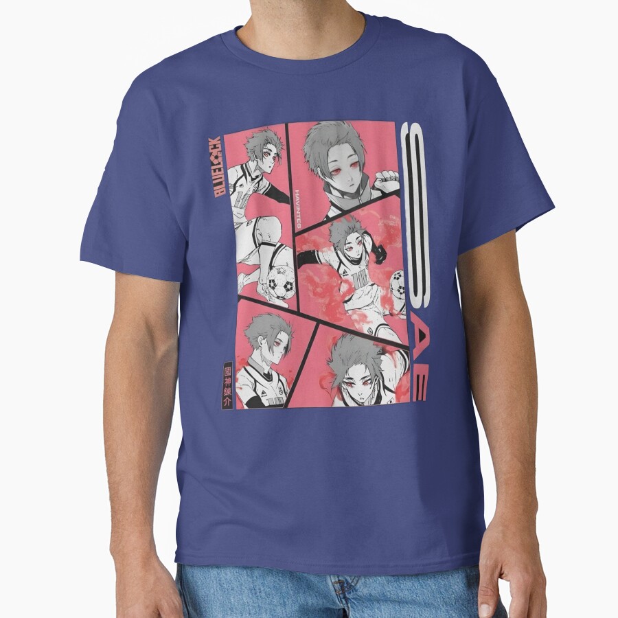 Sae Itoshi Anime Blue Lock T-shirt - Image 4