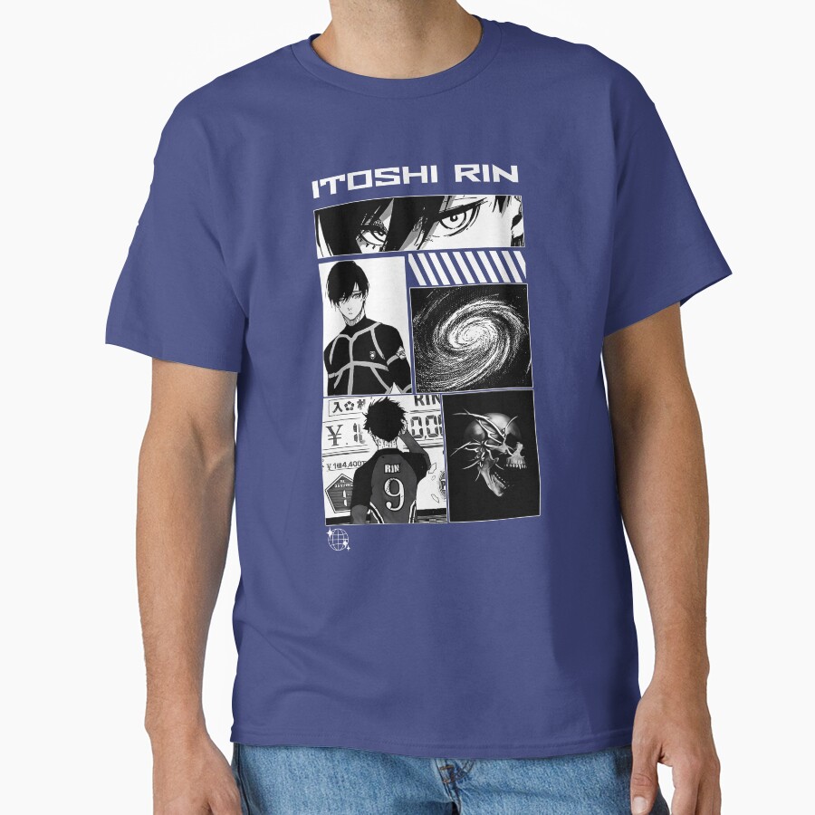 Rin Blue Lock T-shirt - Image 4