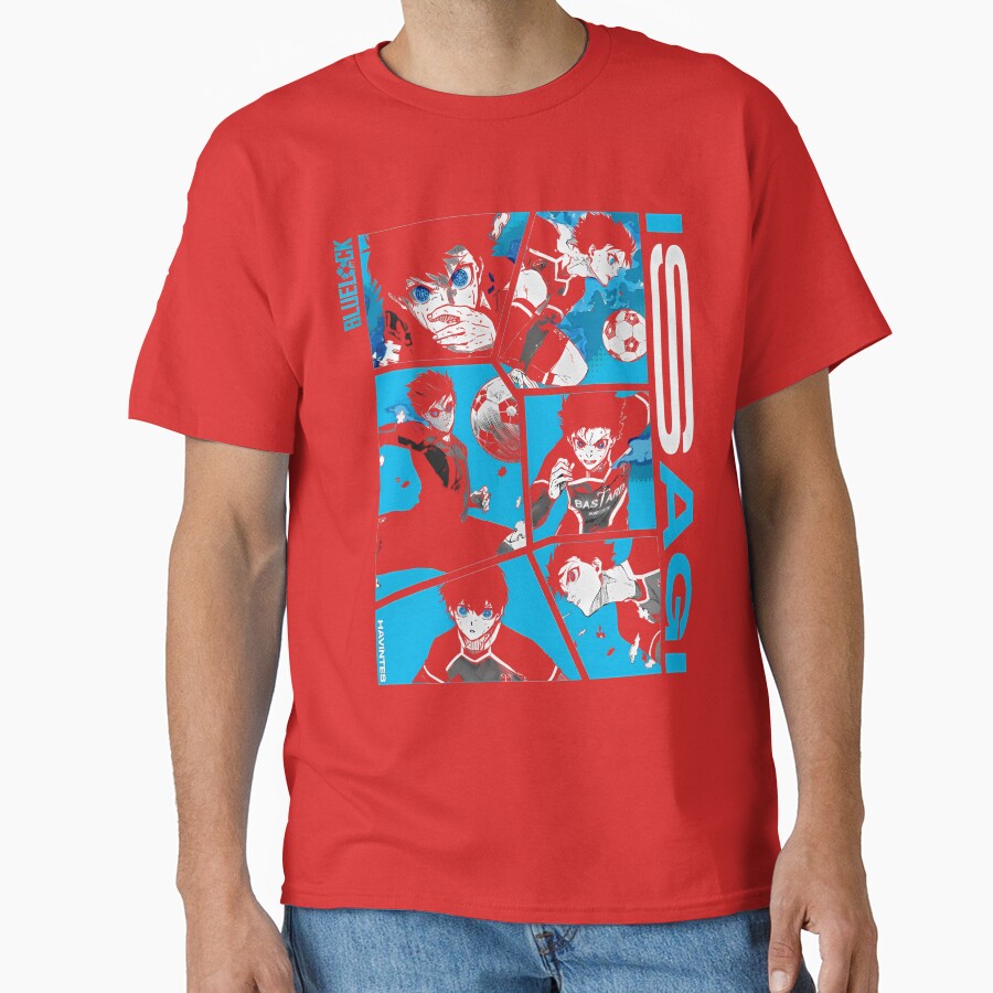 Isagi Anime Blue Lock T-shirt - Image 5