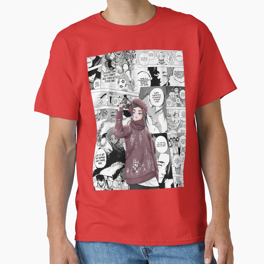 Sae Itoshi Blue Lock T-shirt - Image 5