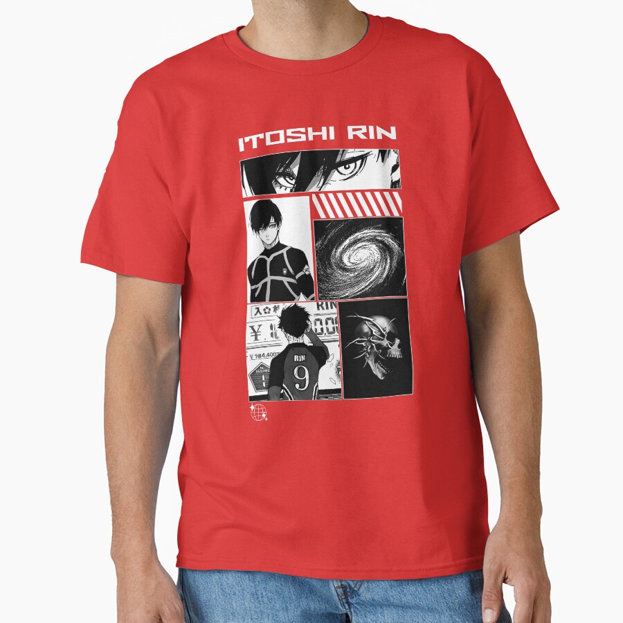 Rin Blue Lock T-shirt - Image 5