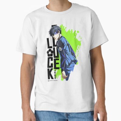 Blue Lock Anime Soccer Isagi Yoichi T-shirt