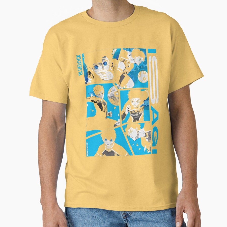 Isagi Anime Blue Lock T-shirt - Image 6