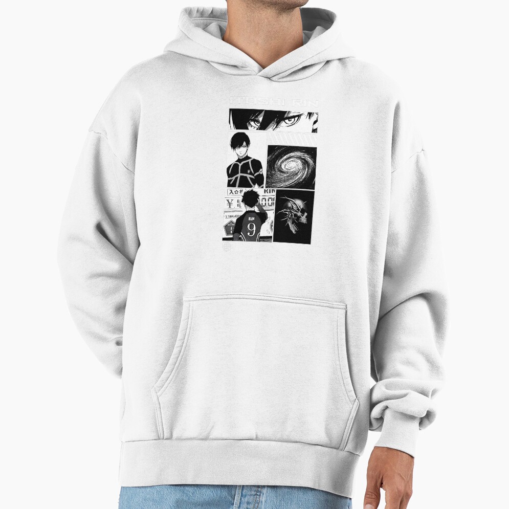 Rin Blue Lock Hoodie - Image 2