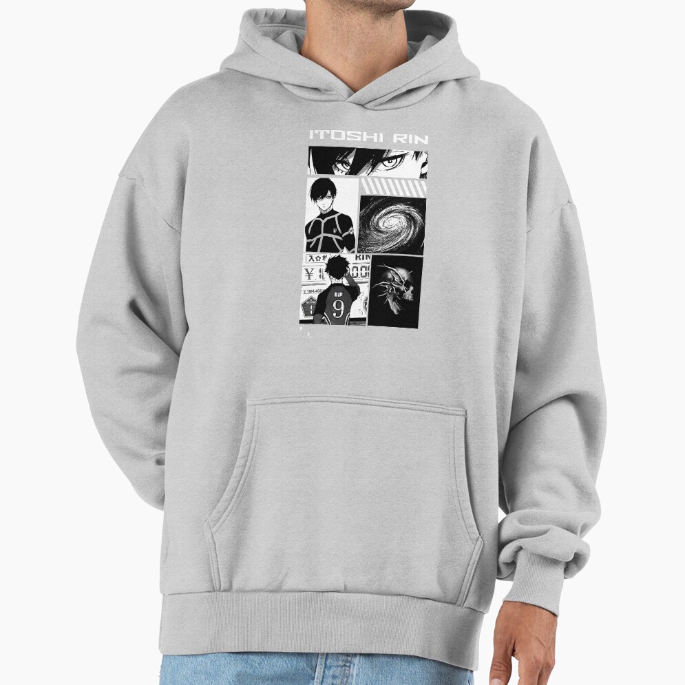 Rin Blue Lock Hoodie - Image 4