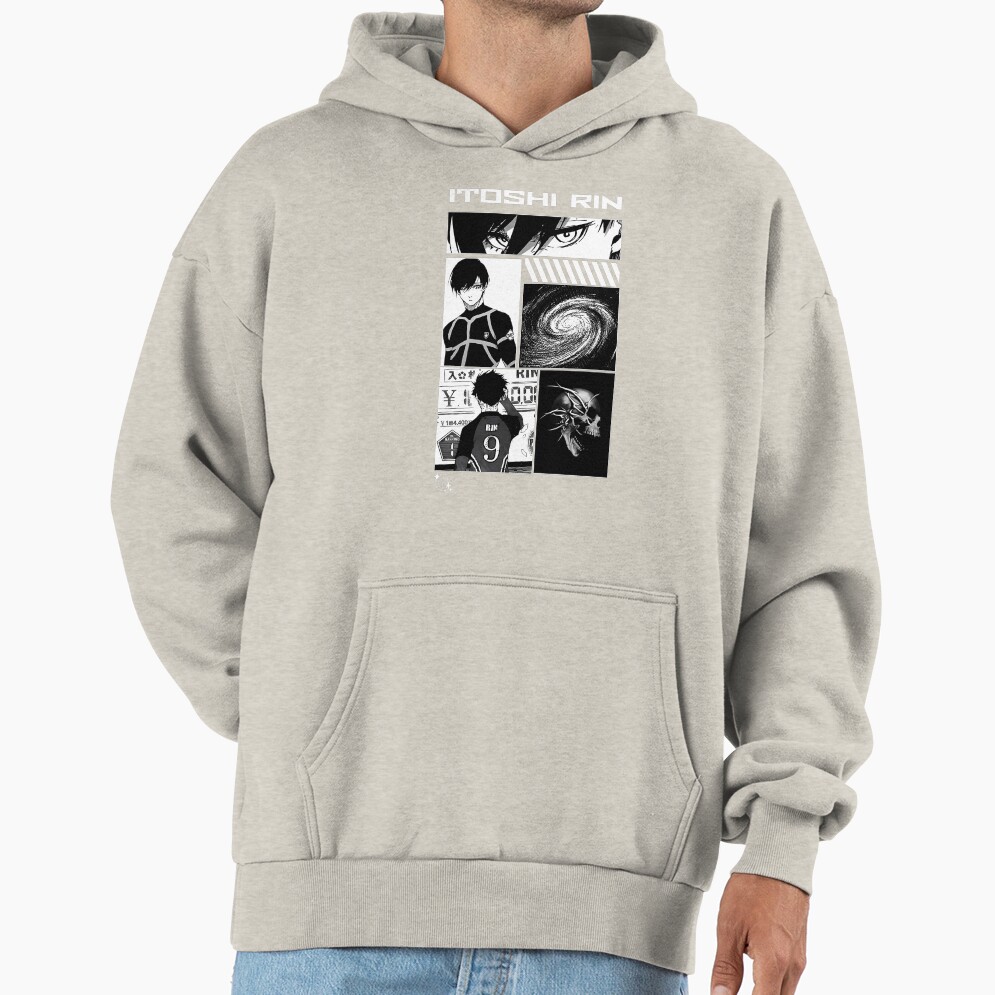 Rin Blue Lock Hoodie - Image 3