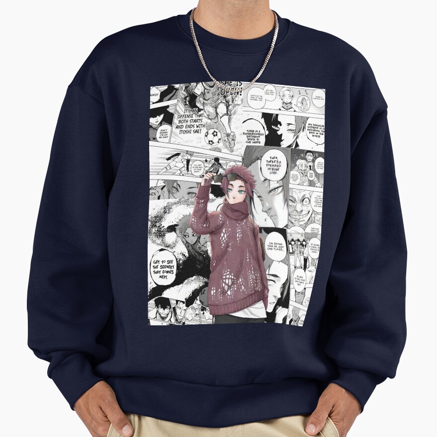 Sae Itoshi Blue Lock Sweatshirt - Image 5