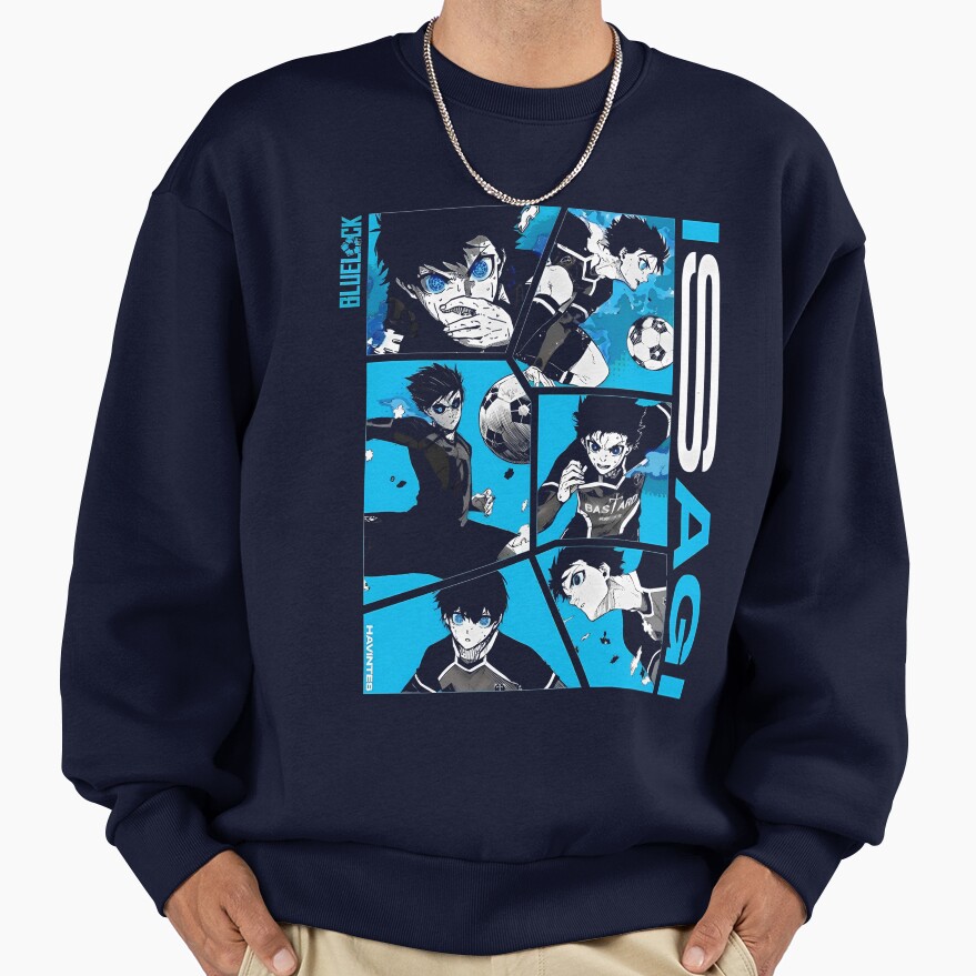 Isagi Anime Blue Lock Sweatshirt - Image 5