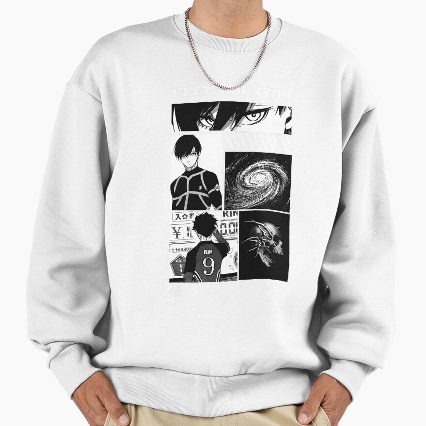 Rin Blue Lock Sweatshirt - Image 2