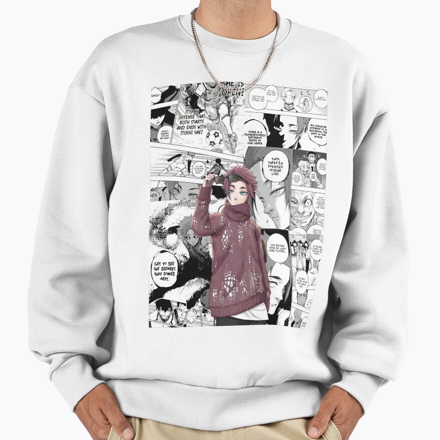 Sae Itoshi Blue Lock Sweatshirt - Image 2