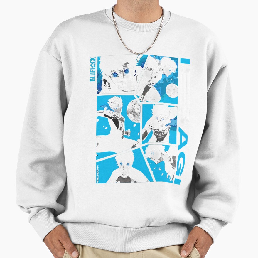 Isagi Anime Blue Lock Sweatshirt - Image 2
