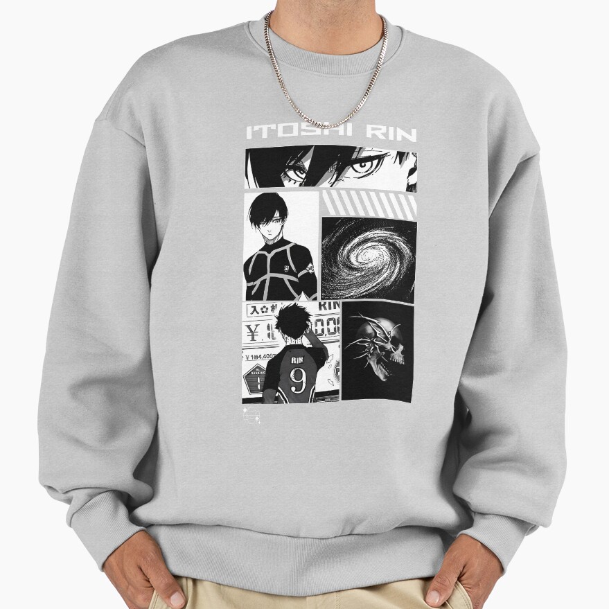 Rin Blue Lock Sweatshirt - Image 4