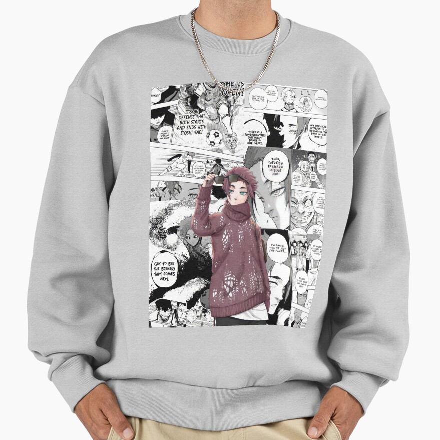Sae Itoshi Blue Lock Sweatshirt - Image 4