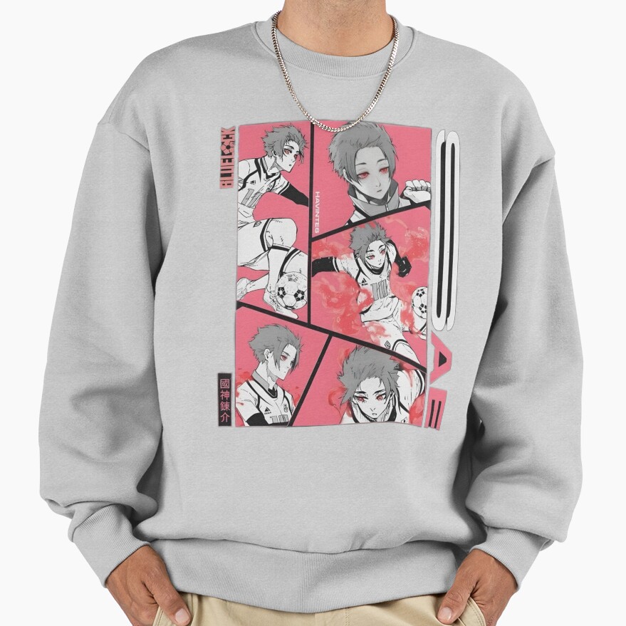 Sae Itoshi Anime Blue Lock Sweatshirt - Image 4
