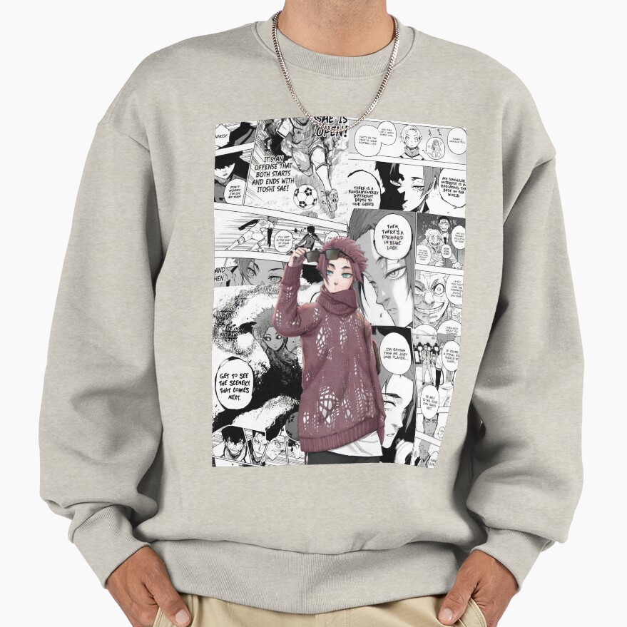 Sae Itoshi Blue Lock Sweatshirt - Image 3