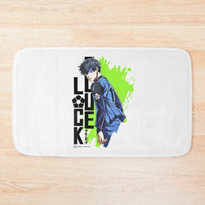 Blue Lock Anime Soccer Isagi Yoichi Bath Mat