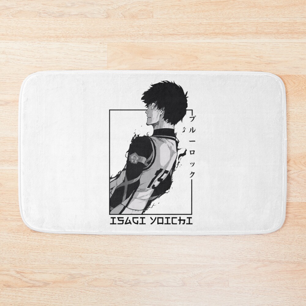 The Egoist Isagi Anime Bath Mat