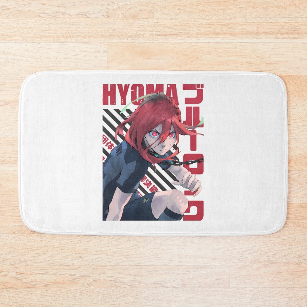 Blue Lock Hyoma Chigiri Bath Mat