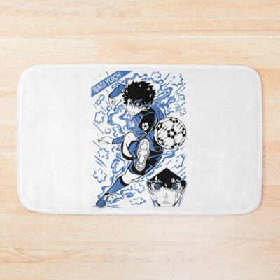 Ambitious Player Blue Lock Bath Mat