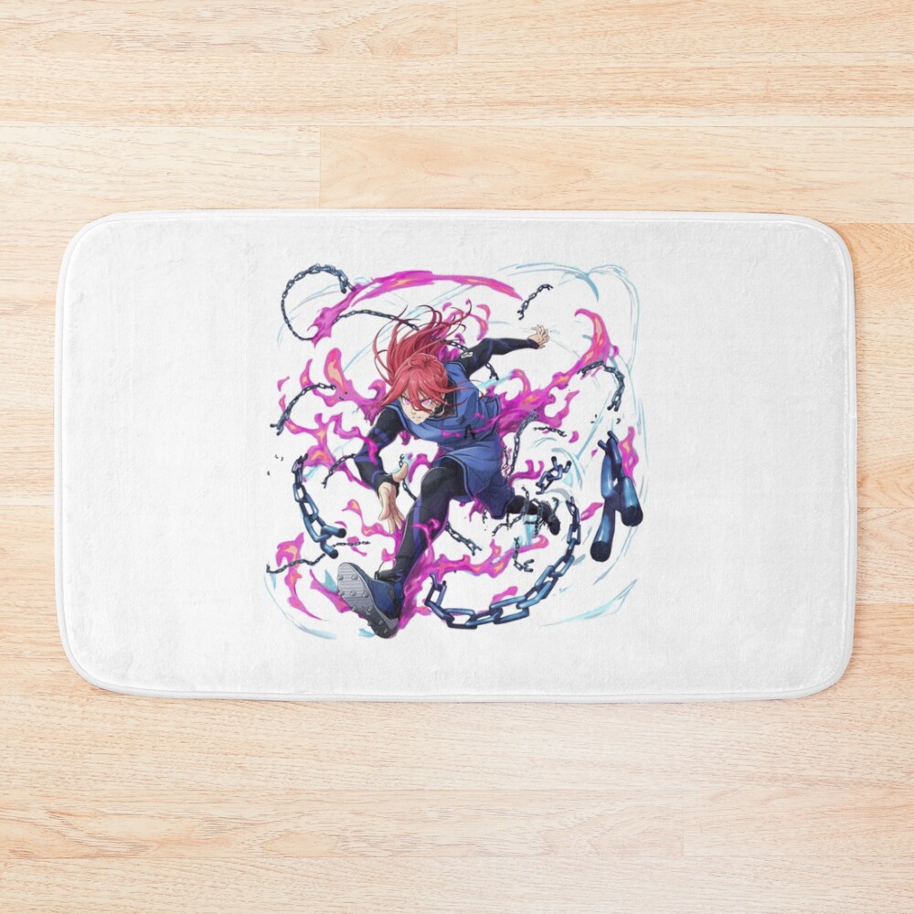 Hyoma Chigiri Anime Bath Mat
