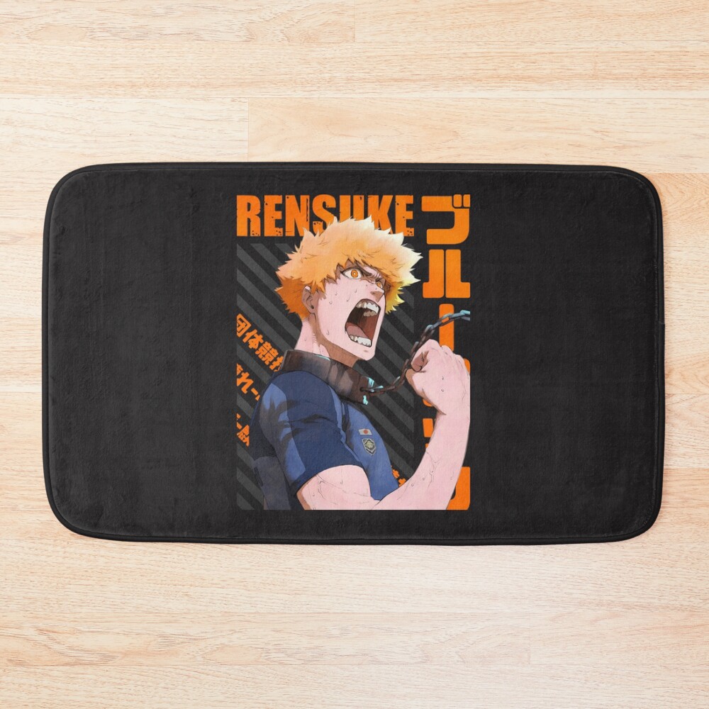 Blue Lock Rensuke Kunigami Bath Mat