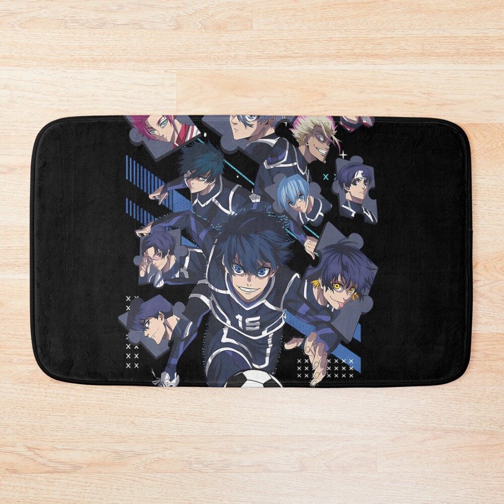 Blue Lock Team Bath Mat