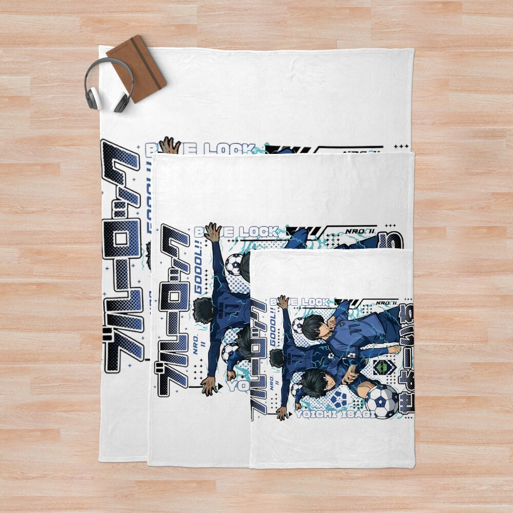 Yoichi Isagi Throw Blanket - Image 3