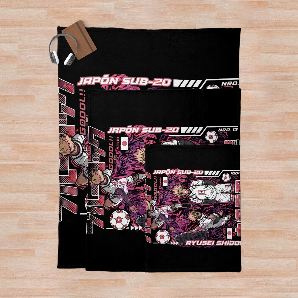 Ryusei Shidou Throw Blanket - Image 3