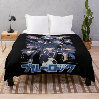 Blue Lock Team Throw Blanket