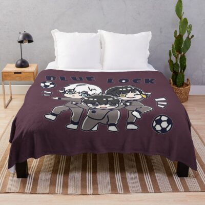 Blue Lock Manga Anime Throw Blanket