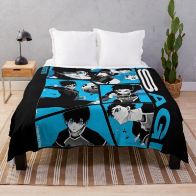 Isagi Throw Blanket
