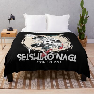 Nagi Seishiro Throw Blanket