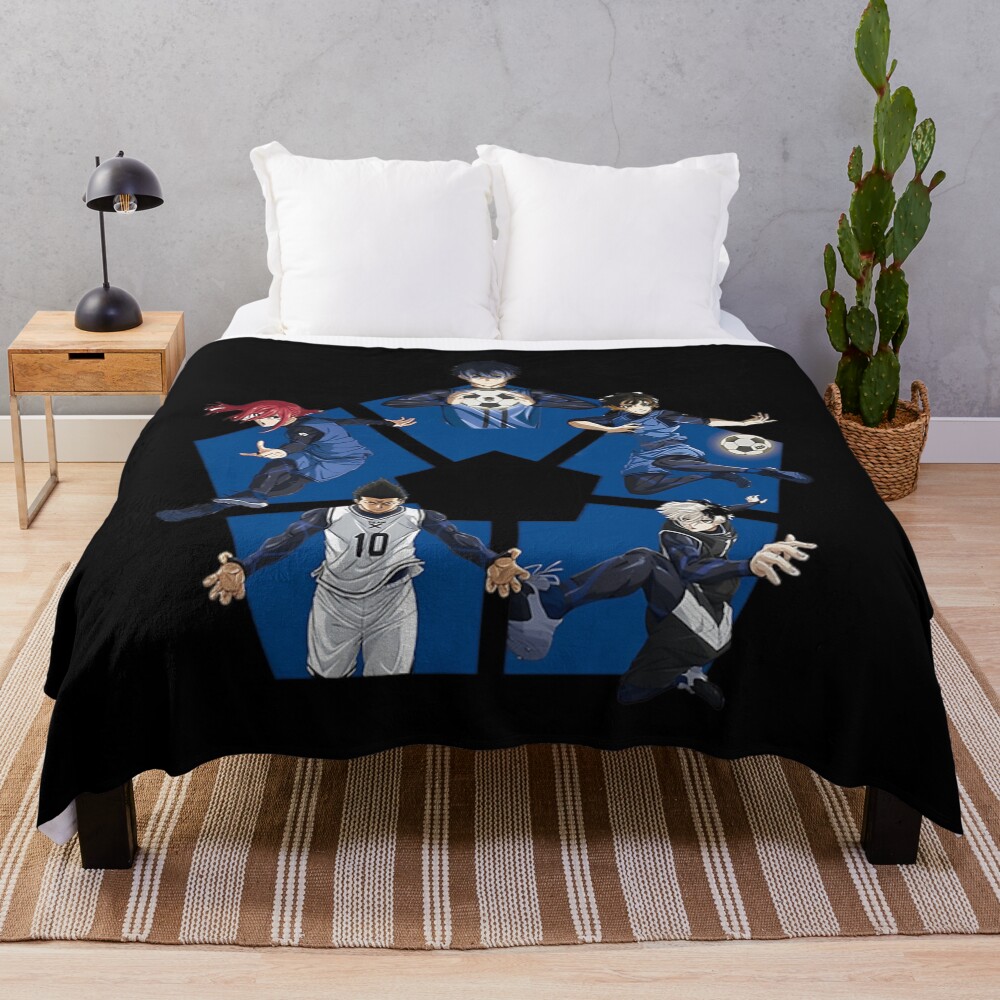 Blue Lock Anime Team Throw Blanket