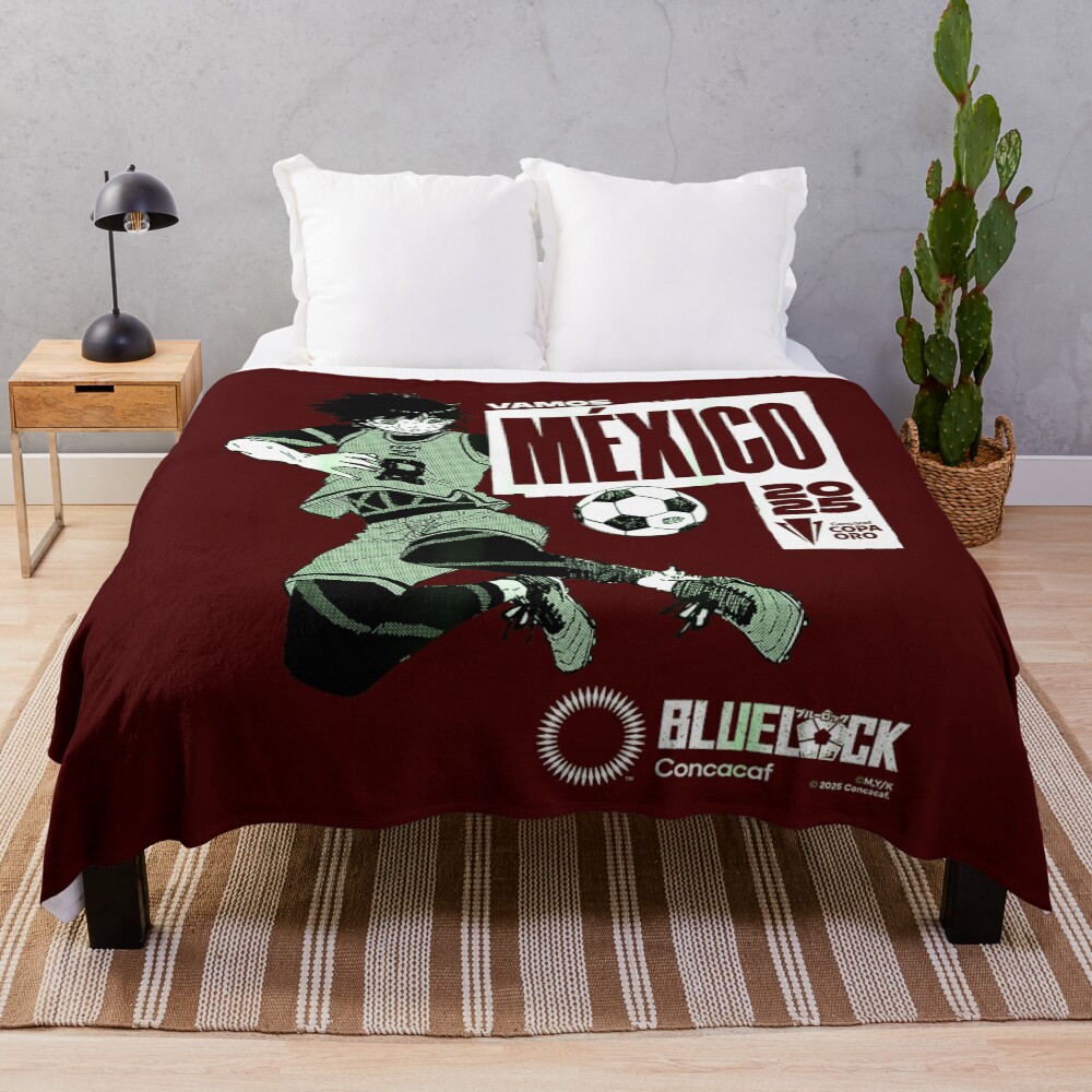 Bachira In Gold Cup 2025 Throw Blanket