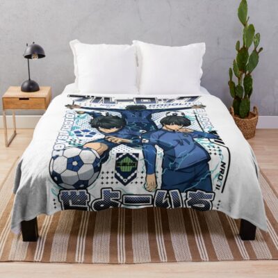 Yoichi Isagi Throw Blanket