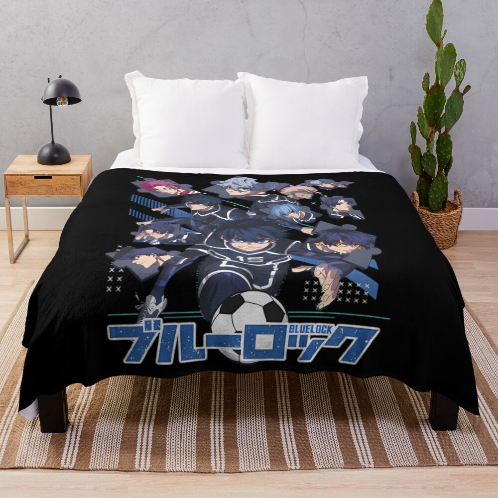 Blue Lock Z Team Throw Blanket