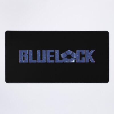 Blue Lock Logo Design Mouse Pad
