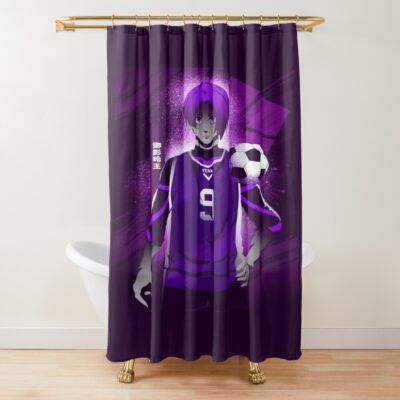 Attack Of Chameleon Mikage Shower Curtain