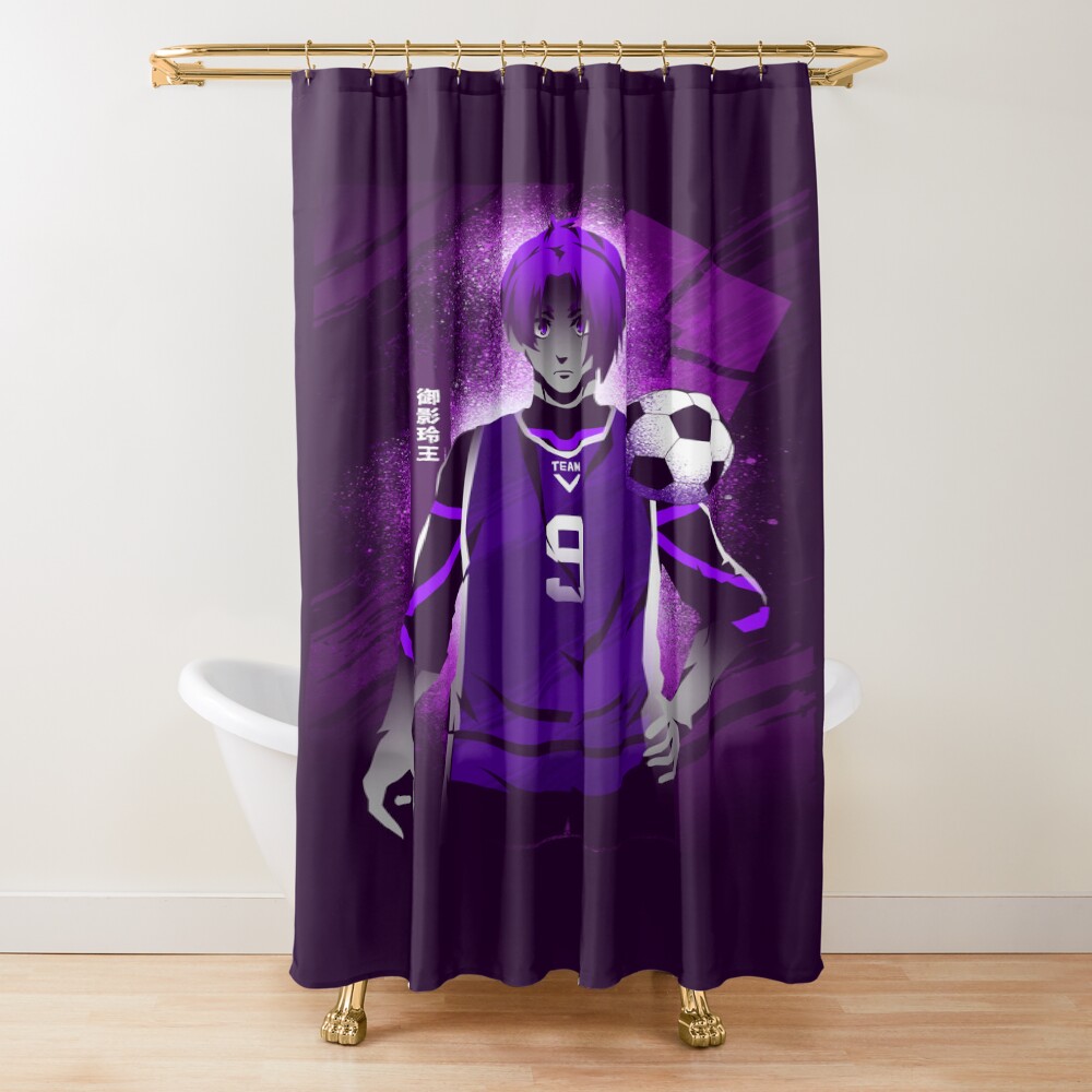 Attack Of Chameleon Mikage Shower Curtain