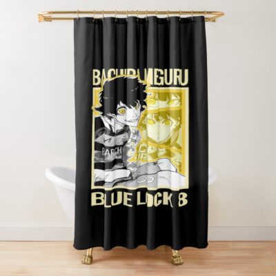 Bachira Meguru Blue Lock Shower Curtain