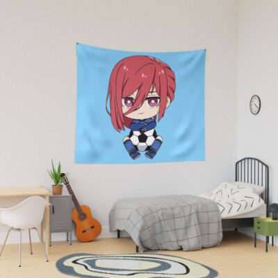 Hyoma Chigiri Chibi Blue Lock Tapestry
