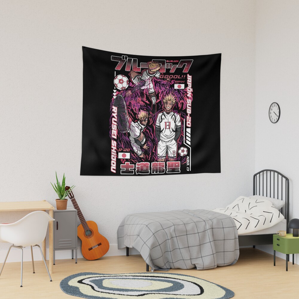 Blue Lock Ryusei Shidou Tapestry